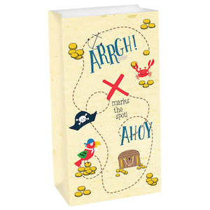 Pirate: Ahoy Birthday Treat Bags - Paper 8pk