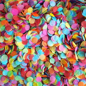 Rainbow Paper Confetti