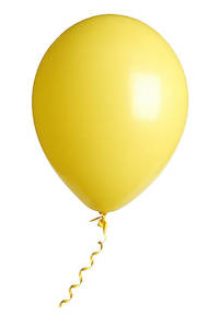 Party Balloons 12pk Yellow