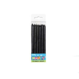 Candles Black 12pk