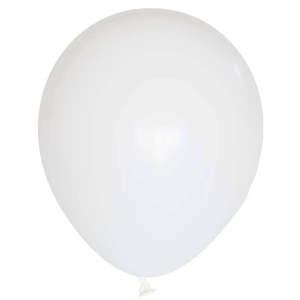White: Balloon Single Standard White