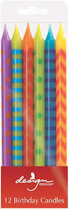 Pastel: Pastel Candles - 12pk