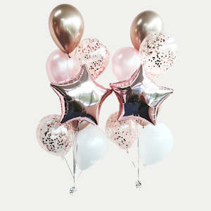 Star Confetti Balloon Bunch - Sparkle, Float & Celebrate!