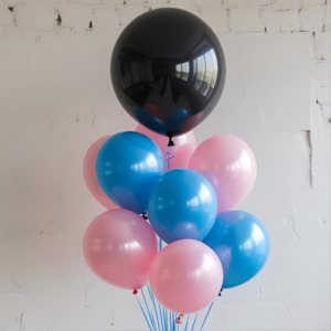 Balloon Bar: Gender Reveal Balloon Bunch – Pop to Reveal the Surprise!