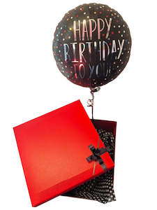 Happy Birthday Balloon in a Box