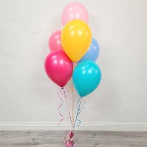 Balloon Bunches: Helium Balloon Sets - Bunch of 6 - CHRISTCHURCH ONLY