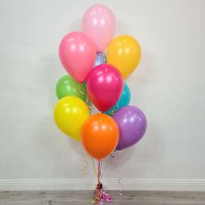 Balloon Bunches: Helium Balloon Sets - Bunch of 10 - CHRISTCHURCH ONLY