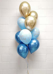 Balloon Bunches: Helium Balloon Sets - Bunch of 9 - CHRISTCHURCH ONLY