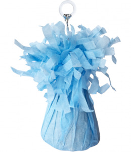 Balloon Weight - Light Blue Paper