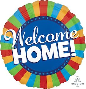 All: Foil Balloon Jumbo - Welcome Home