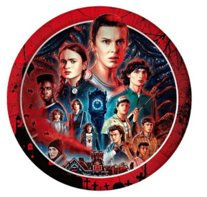 Stranger Things Paper Plates 7inch (10pk)