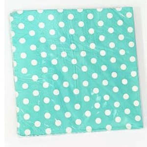 Aqua Luncheon Napkins (20)