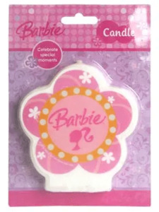 Candles: Barbie Party Candle 7cm
