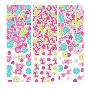 1st Birthday: Jungle 1st Birthday Girl Scatters