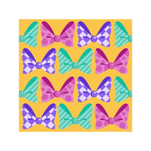 Napkins: Minnie Mouse Bow Beverage Napkins (16)