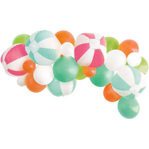 Garlands: Balloon Arch Kit - Summer Fun - Kit Includes 25 Balloons
