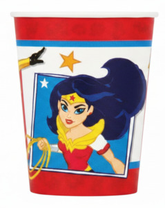 Plastic Paper Cups: Super Hero Girls Paper Cups (8)
