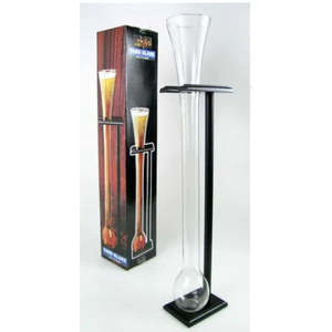 Plastic Paper Cups: 21st Birthday Yard Glass - Full Yard Glass