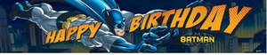 Banners: Batman Happy Birthday Party Banner