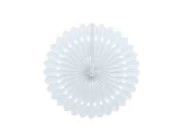 Products: White Paper Fan Deco – 30cm
