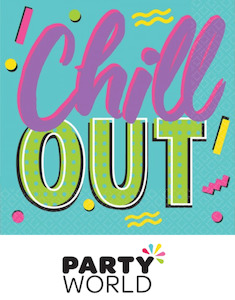 Awesome Party “Chill Out” Beverage Napkins (16pk)