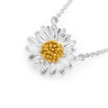 Products: Sterling silver daisy necklet