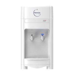Counter Top: Waterworks Plumbed In Counter Top Off White Water Cooler – D5C/D5CH