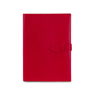 Stationery: CM - A4 Franz Cover - Cherry Red
