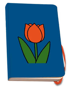 Stationery: B&B - Cardboard A5 Notebook - Tulip, Dick Brunen