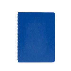 Stationery: CM - A4 Spiral Notebook - Blue
