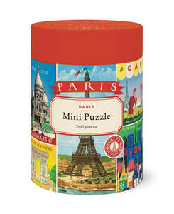 Gift Ideas: Mini Jigsaw Puzzle - Paris