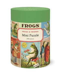 Gift Ideas: Mini Jigsaw Puzzle - Frogs & Friends
