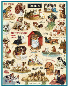 Jigsaw Puzzle - Vintage Dogs