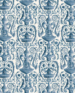 Products: Wrap - Grottesche Blue
