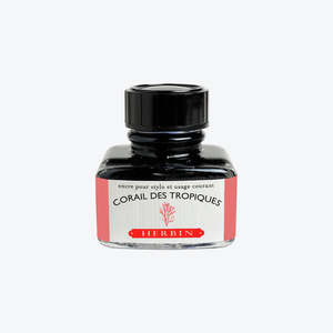 Inks And Cartridges: J Herbin - Fountain Pen Ink - Corail Des Tropiques