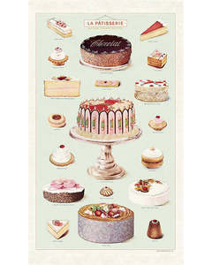 Tea Towels: C - Tea Towel - La Patisserie