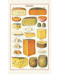 C - Tea Towel - Cheese