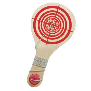 Games: Classic Paddle Ball - Wooden Bat & Ball on String