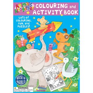 Games: Animals Altogether Colouring Activity Book