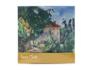 Lifestyle: Lens Cloth - Paul Cézanne, House with the Red Roof