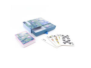 Lifestyle: Playing Cards - Set of 2 - Monet, Water Lilies
