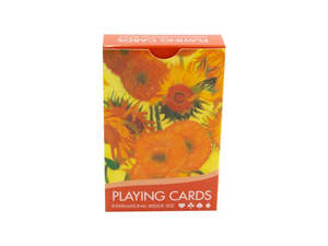 Playing Cards - Vincent van Gogh, Sunflowers
