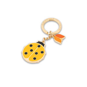 Lifestyle: CM - Key Ring - Ladybird - Golden Yellow