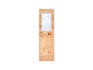 Magnifying Bookmark - Leonardo da Vinci, The Vitruvian Man