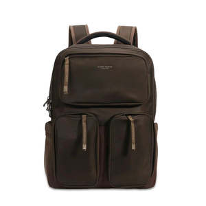 Accessories: CM - Santiago Backpack - Cocoa Brown