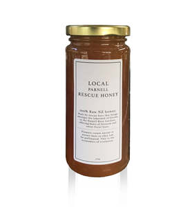 Gift Ideas: C - Tea Towel - Bees & Honey - Parnell Rescue Honey
