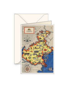 Card T - Map of Veneto