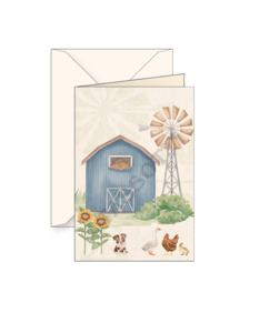 Greeting Cards: Card T - Barn