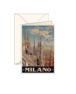 Greeting Cards: Card T - Milan Duomo - Poster