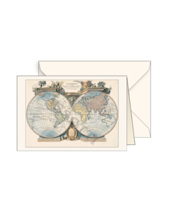 Greeting Cards: Card T - World Map
